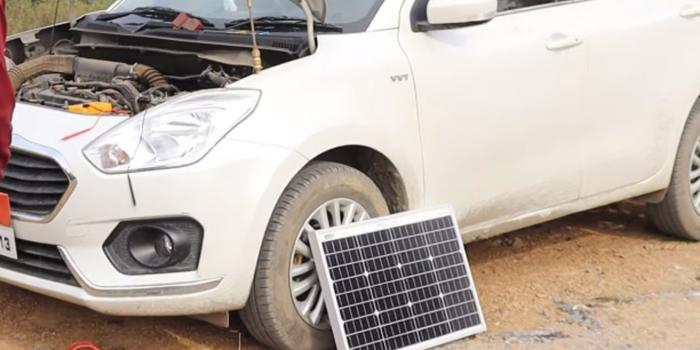 How To Charge Car Battery Using Solar Panel