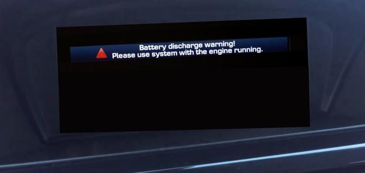 What Does Battery Discharge Warning Mean?